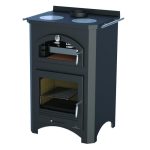Cuisinière à bois avec four – BRONPI Monza 14 kW – Image 2