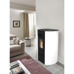 Poêle à granulés ovale étanche – FIREMATIC O9 – Image 4