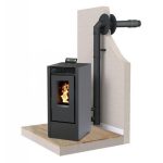 PACK : Poêle à granules étanche + Kit ventouse – INTERSTOVES Marina 14 kW – Image 5
