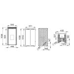 Poêle à granulés sans électricité 10 kW – BRONPI Free 11 – Image 8
