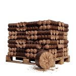 Bûches Densifiées Mixtes Demi-Palette 480kg Prix Mini