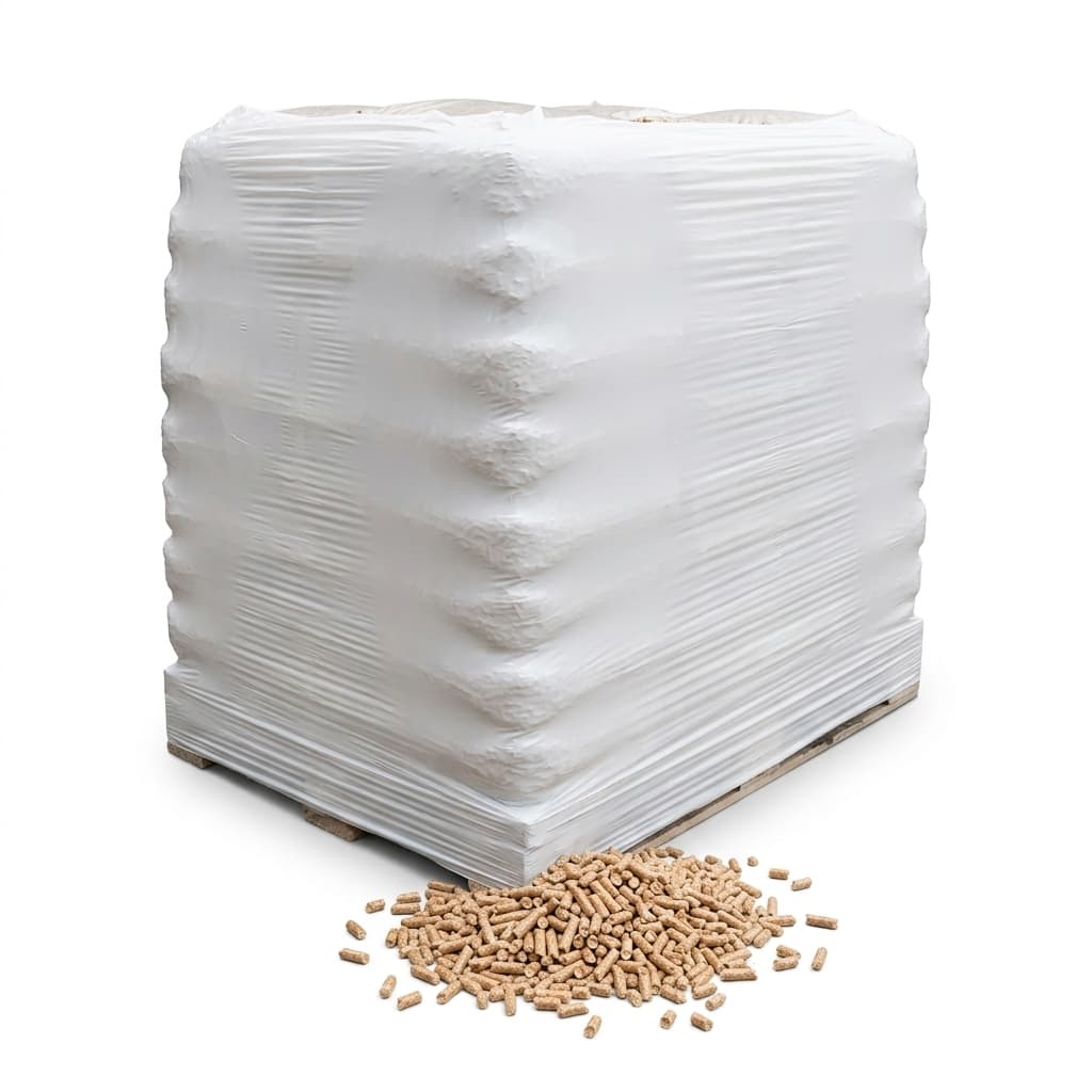 image_bceda1d2-b775-4693-bc23-cce4e6b6449a.jpg Granulés GOLD 100% Résineux Palette 65 Sacs Prix Bas – Image 1