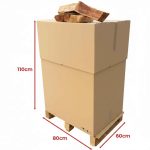 Bois de Chauffage 25 cm Extra Sec Étuvé 0,5 m³ – Image 2