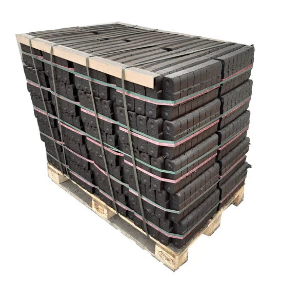 palette_briquette_jpg.jpg Briquettes de lignite palette de 1 T (40 paquets de 25 kg) – Image 1