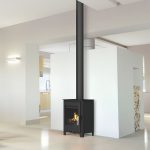Poêle à bois étanche en fonte – SUPRA Oscar 4.8 kW
