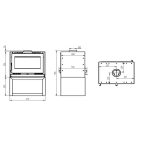 Poêle à bois 2 vitres – FIREMATIC Ottawa – S 12.6 kW – Image 4