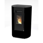 Poêle à granulés ovale étanche – FIREMATIC O9